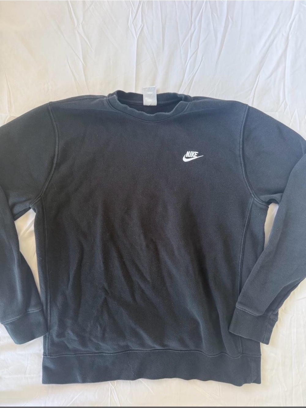 Nike Classic Black Crewneck Sweatshirt Men's Size Large